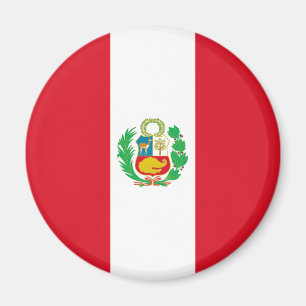 Vlag van Peru Magneet