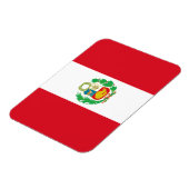 Vlag van Peru Magneet (Linkerzijde)
