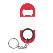 Vlag van Peru Mini Flessenopener (Voorkant)