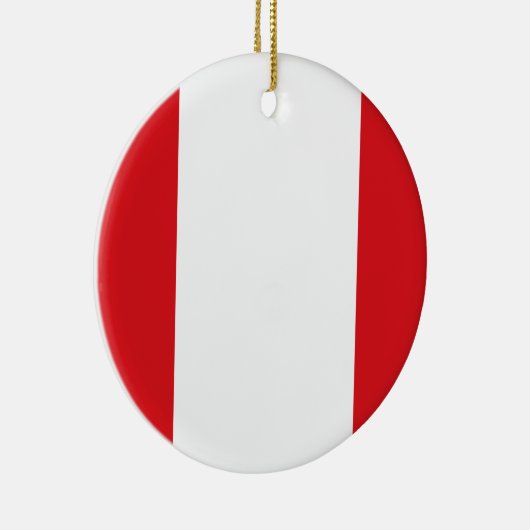 Vlag van Peru Ornament (Rechts)