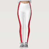 Vlag van Peru (Peruaanse vlag) Leggings (Voorkant)