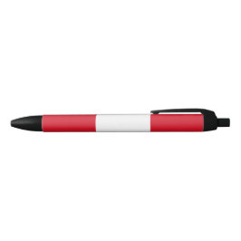 Vlag van Peru (Peruaanse vlag) Zwarte Inkt Pen