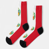 Vlag van Peru Sokken (Links)