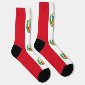 Vlag van Peru Sokken (Rechts)