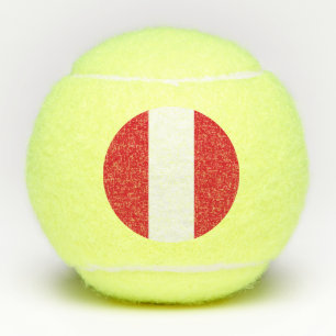 Vlag van Peru Tennisballen