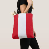 Vlag van Peru Tote Bag (Dichtbij)