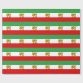 Vlag van Perzië/Iran (1964-1980) Cadeaupapier (Vlak)