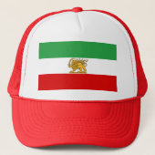 Vlag van Perzië/Iran (1964-1980) Trucker Pet (Voorkant)