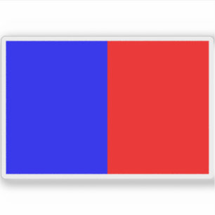 Vlag van Petite-Synthe, Noord Sticker