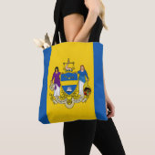 Vlag van Philadelphia, Canvas tas van Pennsylvania (Dichtbij)