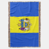 vlag van Philadelphia Deken (Voorkant Verticaal)