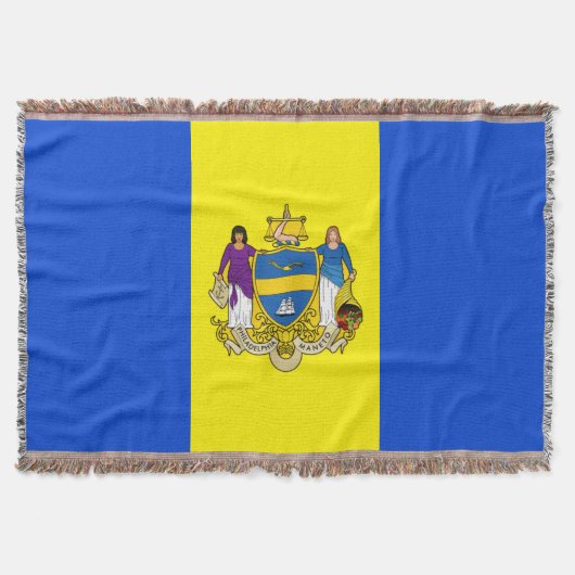 vlag van Philadelphia Deken (Voorkant)