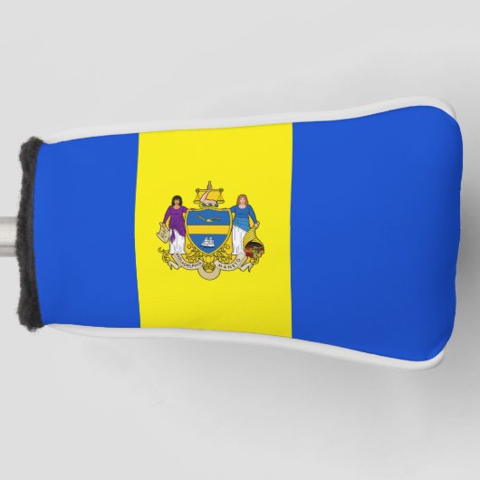 vlag van Philadelphia Golfheadcover (Voorkant)