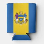 Vlag van Philadelphia, Koelbox van Pennsylvania Blikjeskoeler (Voorkant)
