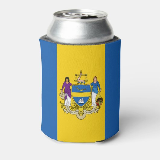 Vlag van Philadelphia, Koelbox van Pennsylvania Blikjeskoeler (Blikje Achterkant)
