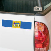 Vlag van Philadelphia (Pennsylvania) Bumpersticker (Op Truck)