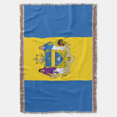 Vlag van Philadelphia, Pennsylvania Deken (Voorkant Verticaal)