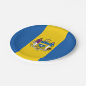 Vlag van Philadelphia, Pennsylvania Paper Bord (Gekanteld)