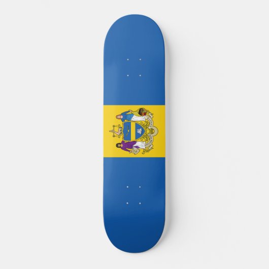Vlag van Philadelphia (Pennsylvania) Persoonlijk Skateboard (Voorkant)