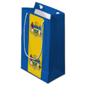 Vlag van Philadelphia, Pennsylvania Small Gift Bag Klein Cadeauzakje (Voorkant Gekanteld)