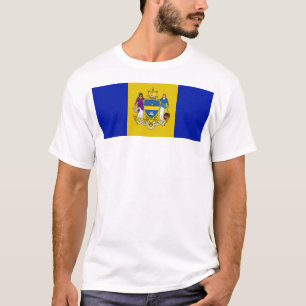 vlag van Philadelphia T-shirt