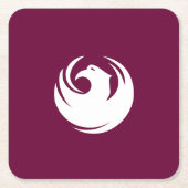 Vlag van Phoenix, Arizona Kartonnen Onderzetters (Voorkant)