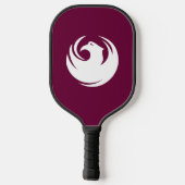 Vlag van Phoenix, Arizona Pickleball Paddle (Achterkant)