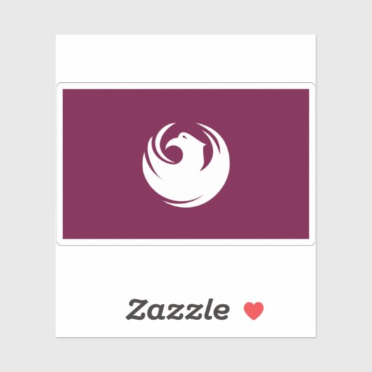 Vlag van Phoenix, Arizona Sticker (Vel)