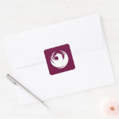 Vlag van Phoenix, Arizona Vierkante Sticker (Envelop)