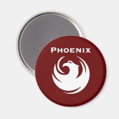 vlag van Phoenix Magneet (Voorkant / Achterkant)