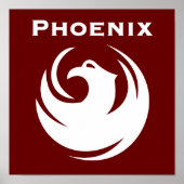 vlag van Phoenix Poster (Voorkant)