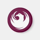 Vlag van Phoenix stad Arizona Magneet (Voorkant)