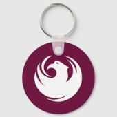 Vlag van Phoenix stad Arizona Sleutelhanger (Voorkant)