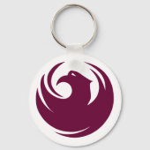 Vlag van Phoenix stad Arizona Sleutelhanger (Voorkant)