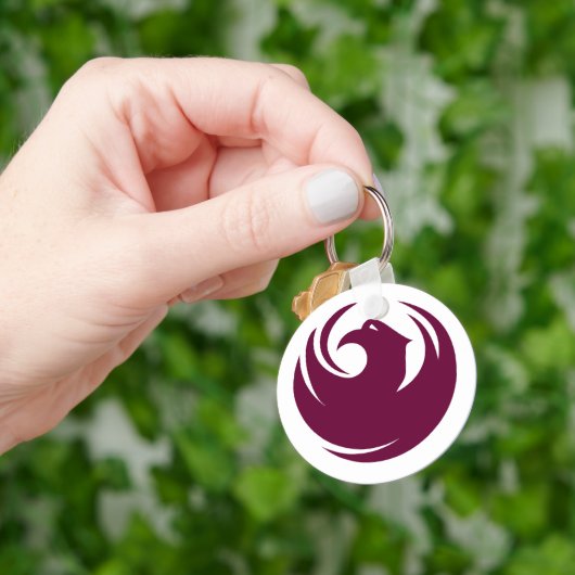 Vlag van Phoenix stad Arizona Sleutelhanger (Hand)