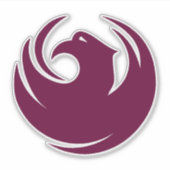 Vlag van Phoenix stad Arizona Sticker (Voorkant)