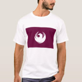 Vlag van Phoenix stad Arizona T-shirt (Voorkant)