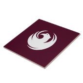 vlag van Phoenix Tegeltje (Zijkant)