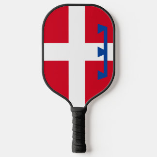 Vlag van Piemonte (Italiaanse regio) Pickleball Paddle