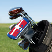 Vlag van Piemonte (Italië) Golfheadcover (Insitu)