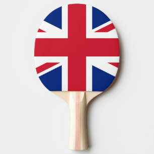 Vlag van Ping Pong Paddle uit het Verenigd Koninkr Tafeltennisbatje