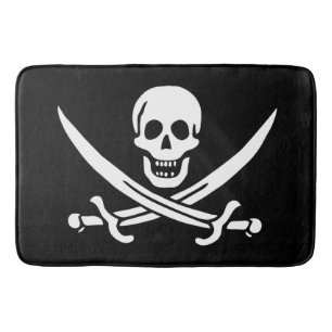 Vlag van Pirate Jolly Roger Badmat