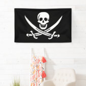 Vlag van Pirate Jolly Roger Spandoek (Insitu)