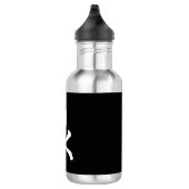 Vlag van Pirate (Jolly Roger) Waterfles (Rechts)