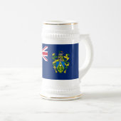 Vlag van Pitcairn-eilanden Bierpul (Voorkant rechts)