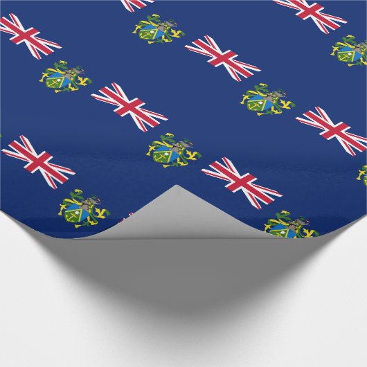 Vlag van Pitcairn-eilanden Cadeaupapier (Hoek)