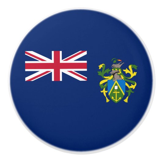Vlag van Pitcairn-eilanden Keramische Knop (Voorkant)