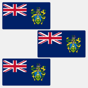 Vlag van Pitcairn-eilanden Labels