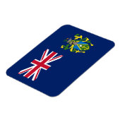 Vlag van Pitcairn-eilanden Magneet (Linkerzijde)