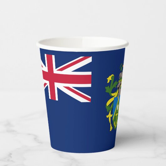 Vlag van Pitcairn-eilanden Papieren Bekers (Links)